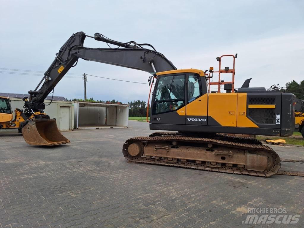Volvo EC 220 EL Bageri guseničari