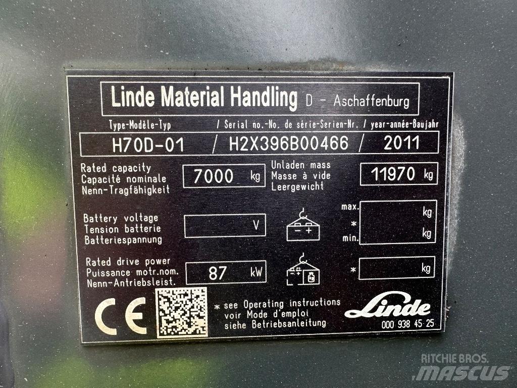 Linde H70D Dizelski viljuškari