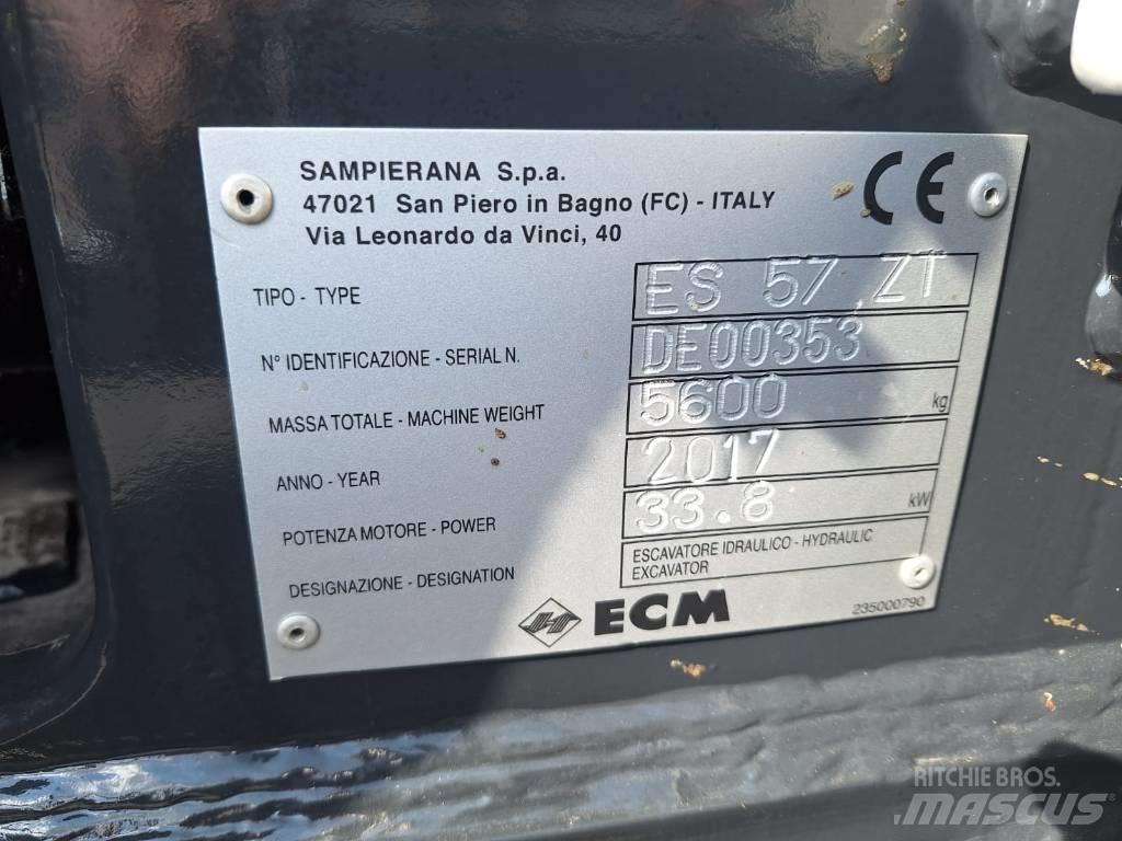 ECM ES 57 ZT Mini bageri < 7t