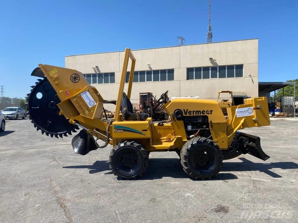 Vermeer RT450 Rovokopači freze za kanale Trenčeri