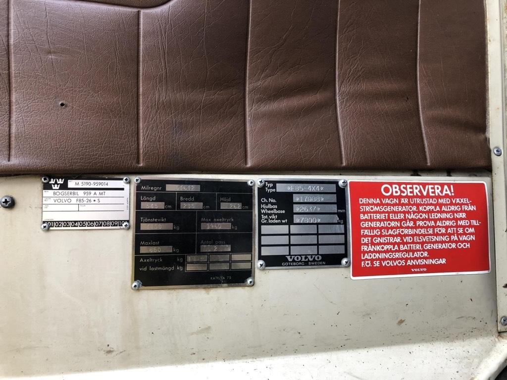 Volvo F85 Ostali kamioni