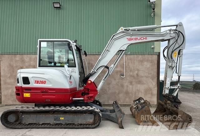 Takeuchi TB 260 Mini bageri < 7t