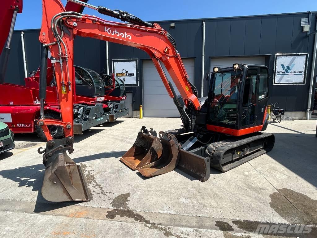 Kubota KX 080-4 Midi bageri 7t – 12t