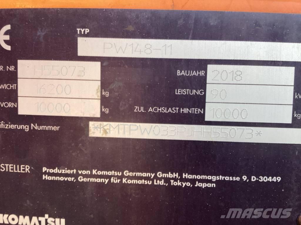 Komatsu PW 148-11 Bageri točkaši
