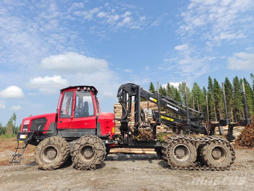 Komatsu 875 Forvarderi