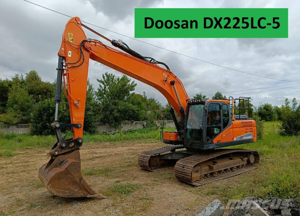 Doosan DX 225 LC-5 Bageri guseničari