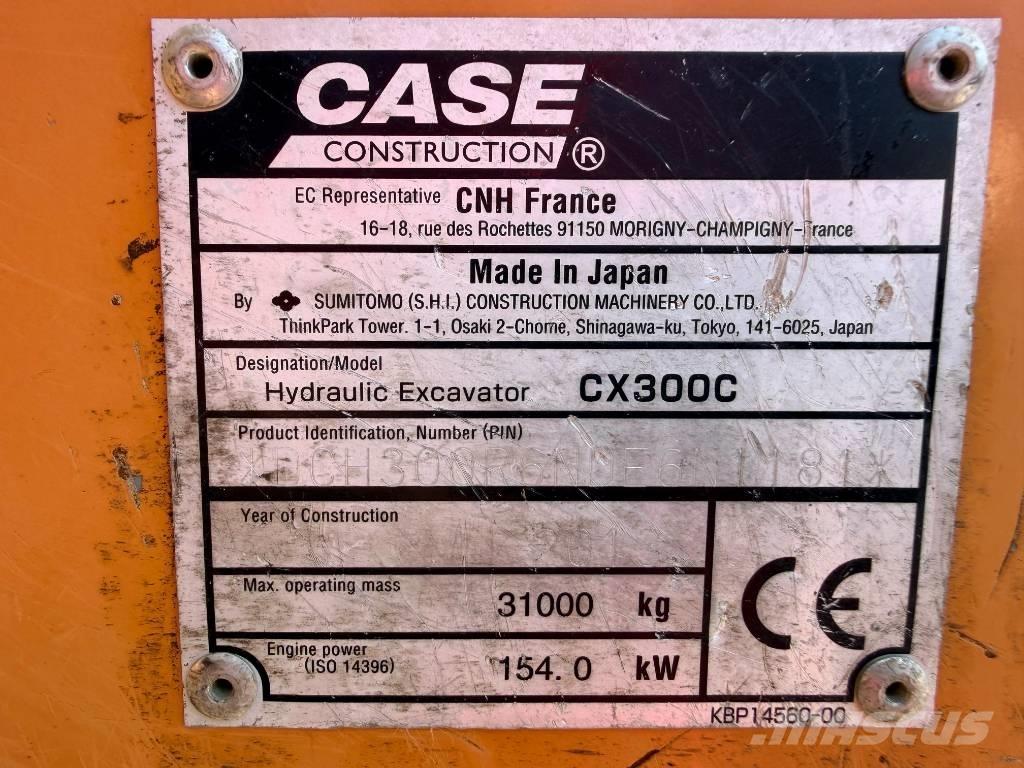 CASE CX 300 C Bageri guseničari
