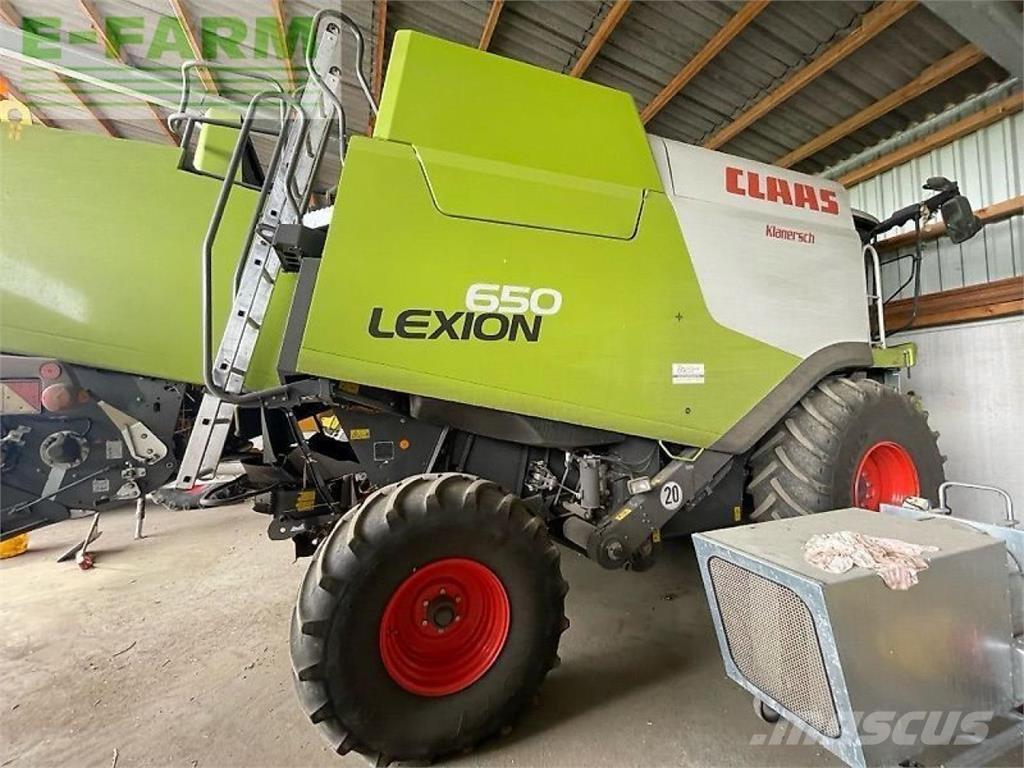 CLAAS lexion 650 Kombajni