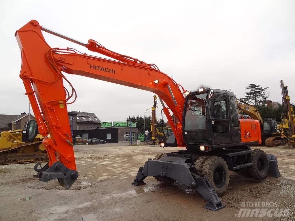Hitachi EX 160 WD Bageri točkaši