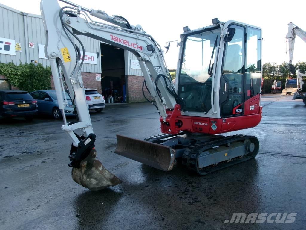 Takeuchi TB 230 Mini bageri < 7t
