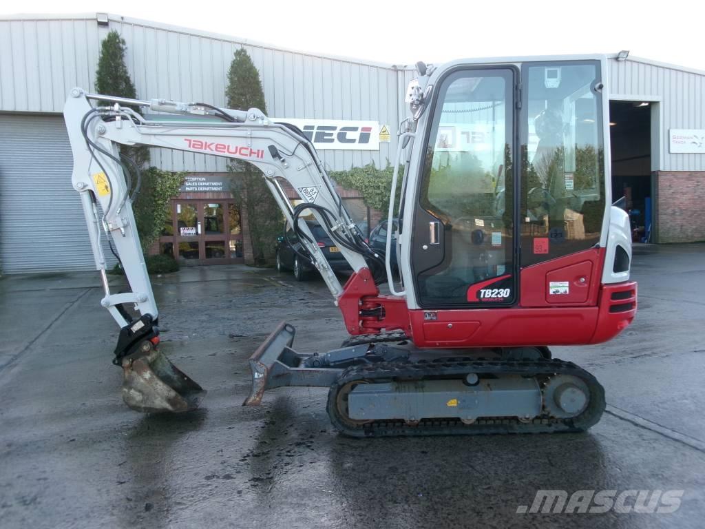 Takeuchi TB 230 Mini bageri < 7t