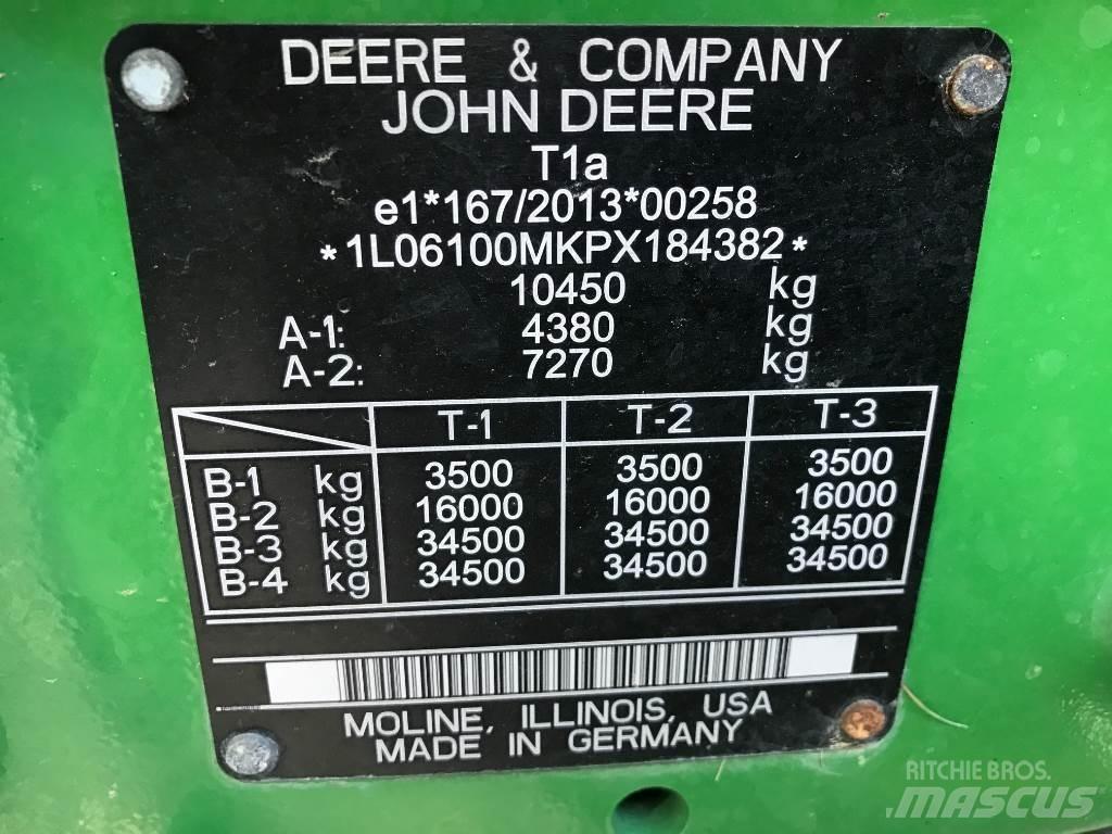 John Deere 6100 M Traktori