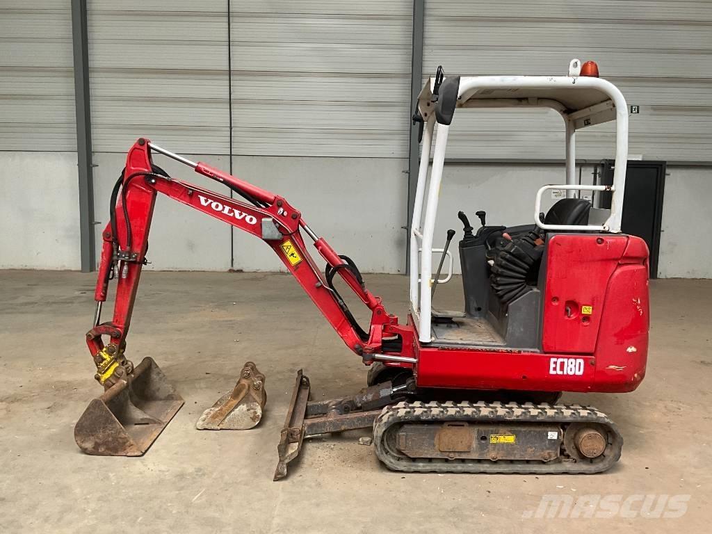 Volvo EC 18 D Mini bageri < 7t