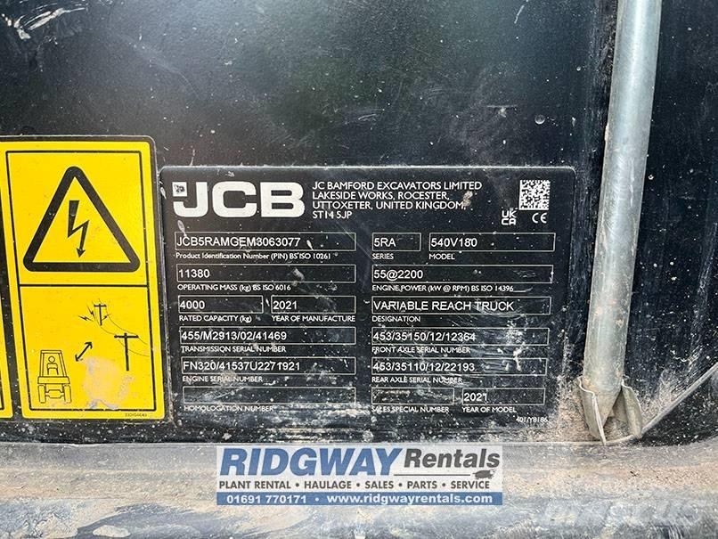 JCB 540-180 Teleskopski viljuškari