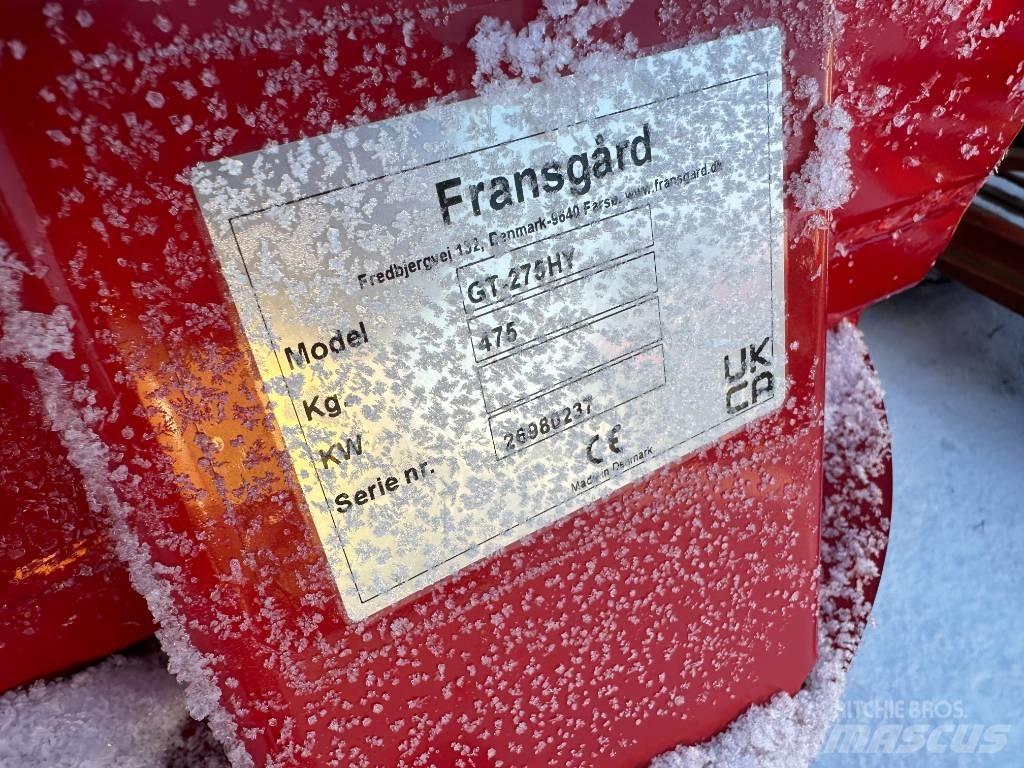 Fransgård GT 275 HY Snežne daske i plugovi