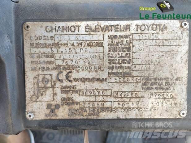 Toyota 02-7 FG A 50 Plinski viljuškari