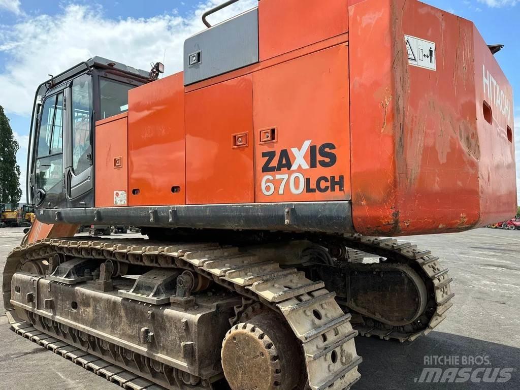 Hitachi ZX670CH-3 Bageri guseničari