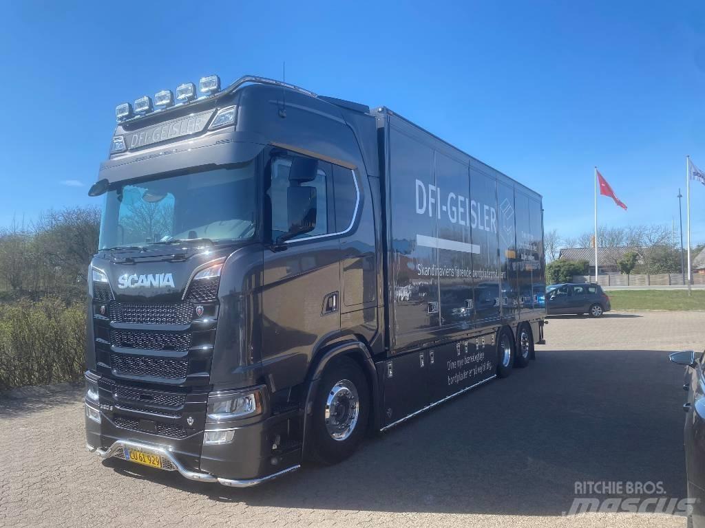 Scania S 520 Sanduk kamioni