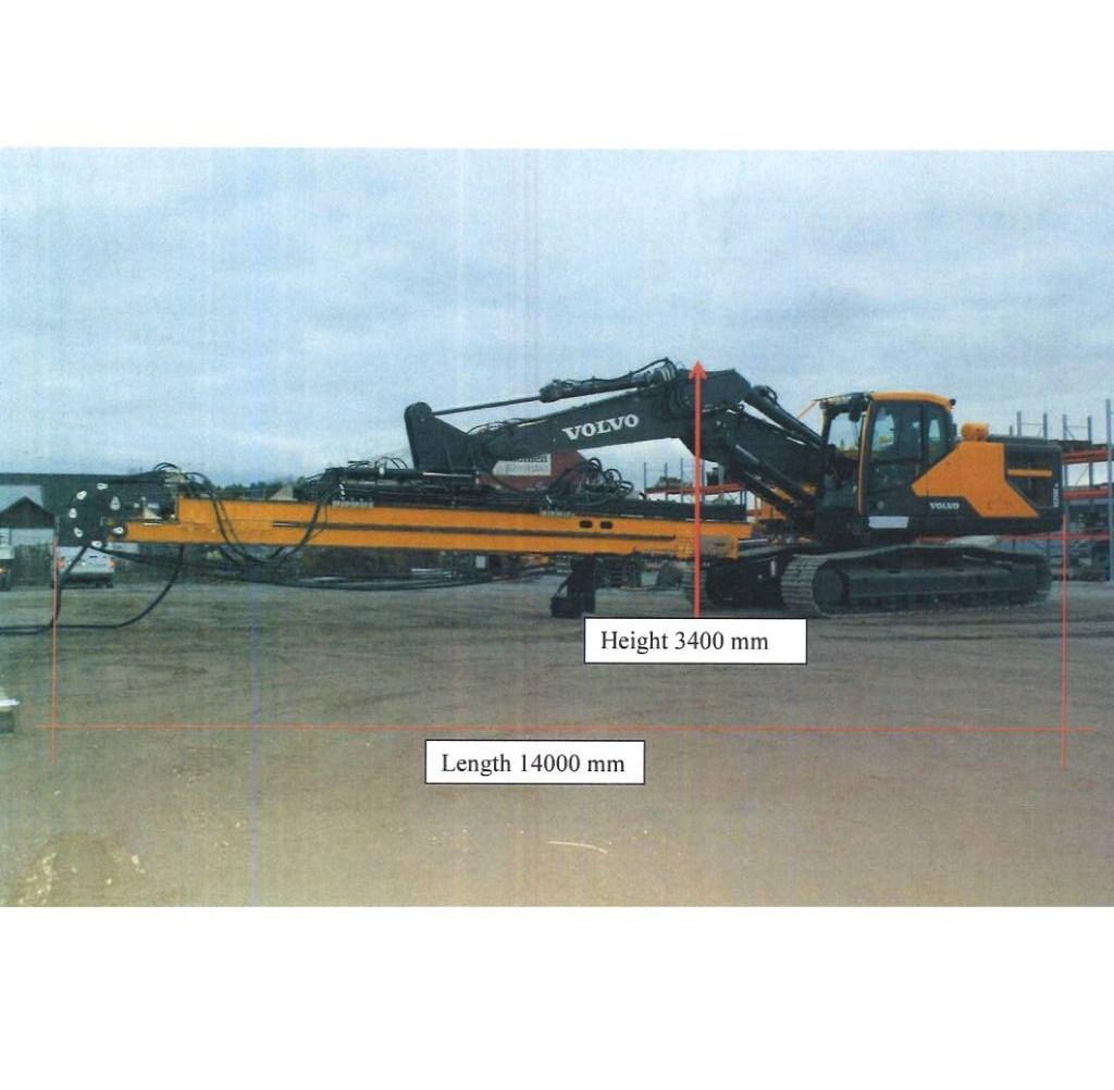 Volvo EC 250 ENL Polovni specijalni bageri