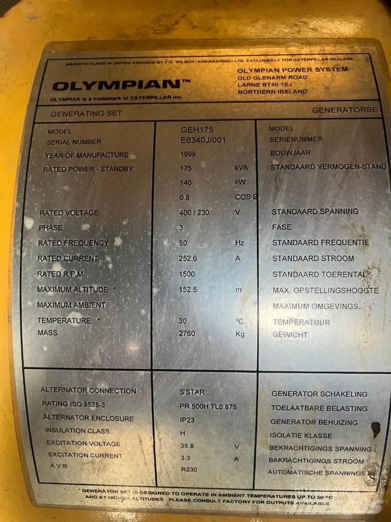 Olympian GEH 175 Dizel generatori