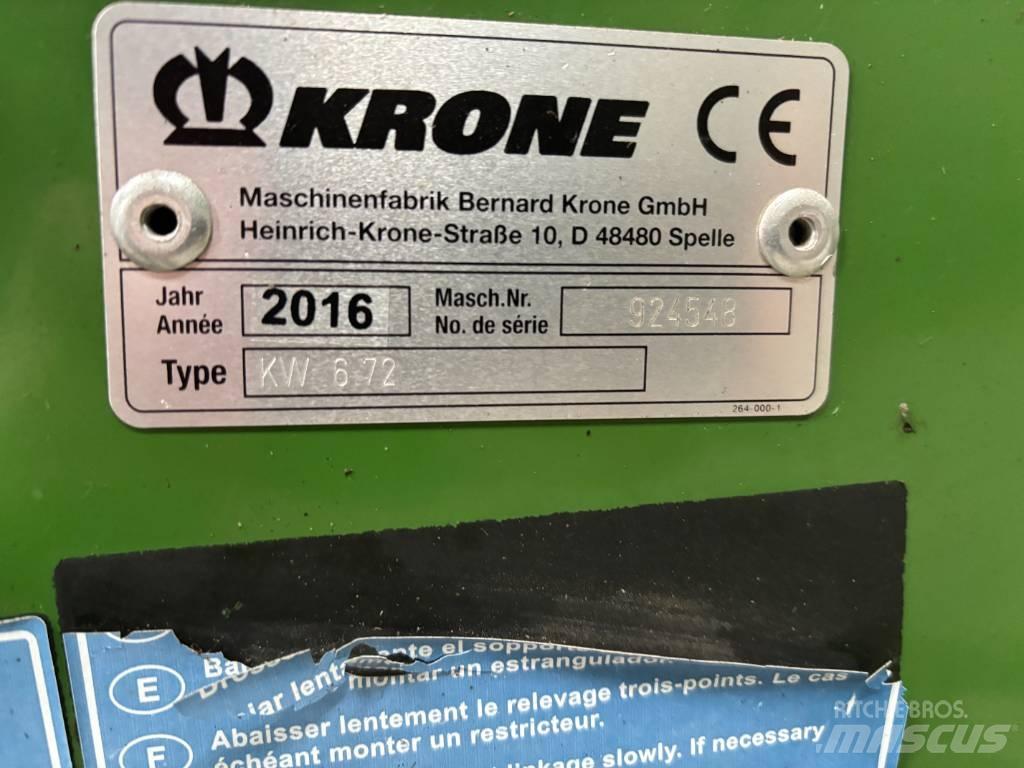 Krone KW 6.72/6 Okretači i sakupljači sena