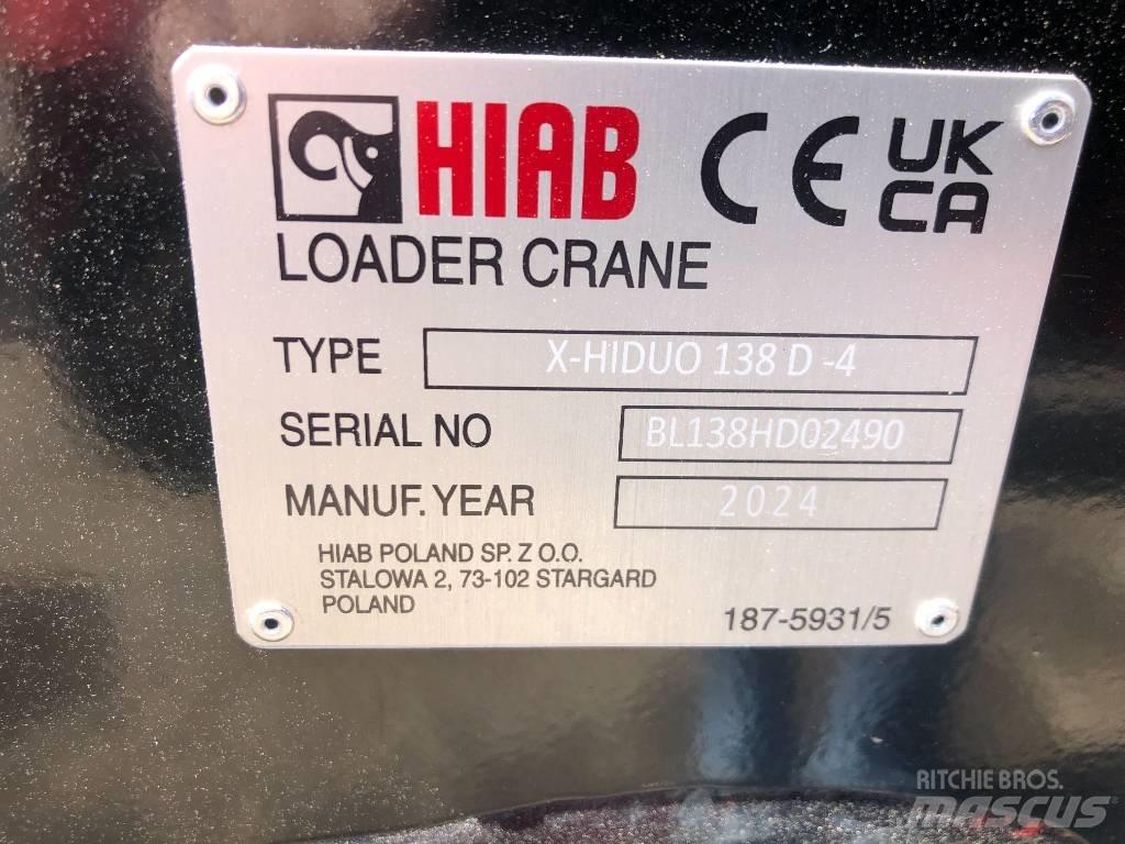 HIAB X-HiDuo 138 D-4 Kranovi za utovar