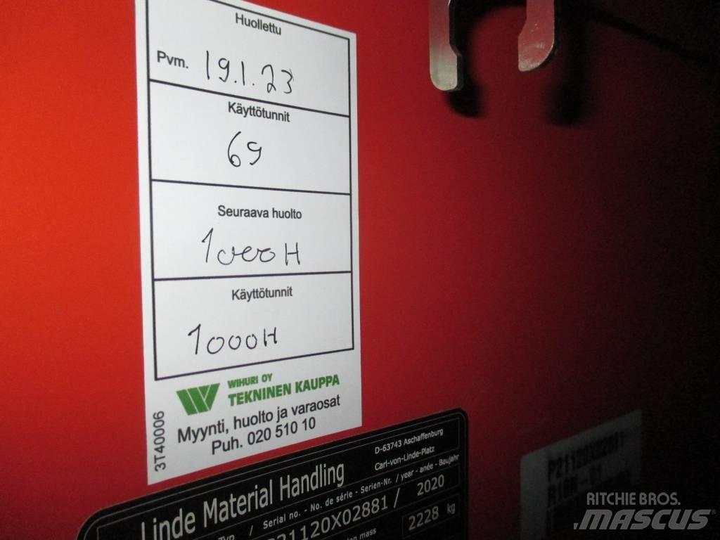 Linde R16N Viljuškari sa pomičnim stupom