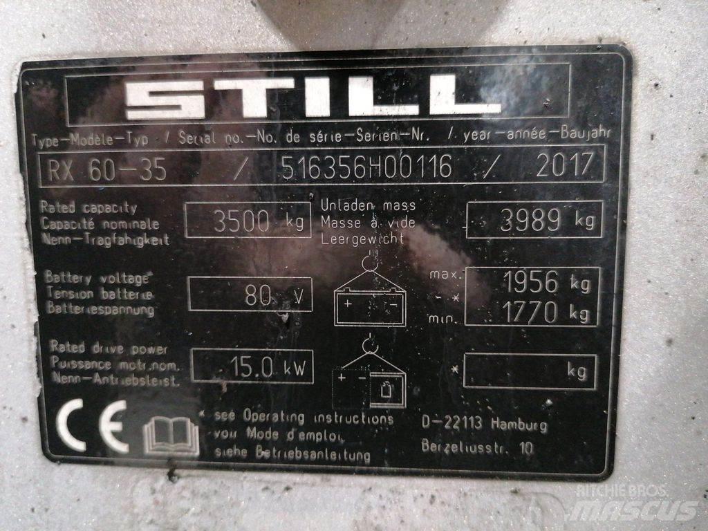 Still RX60-35 Električni viljuškari