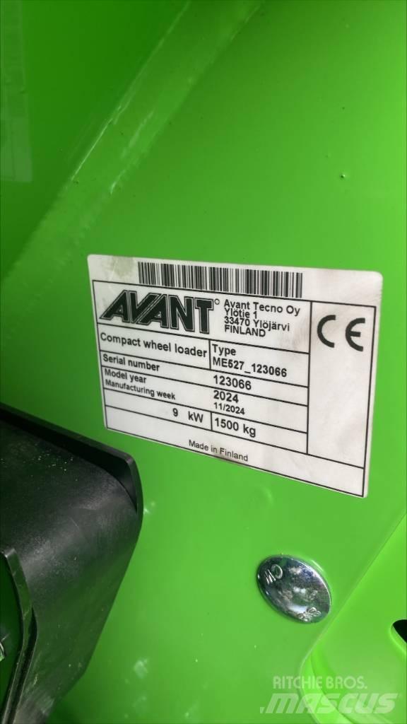 Avant E527 Mini utovarivači
