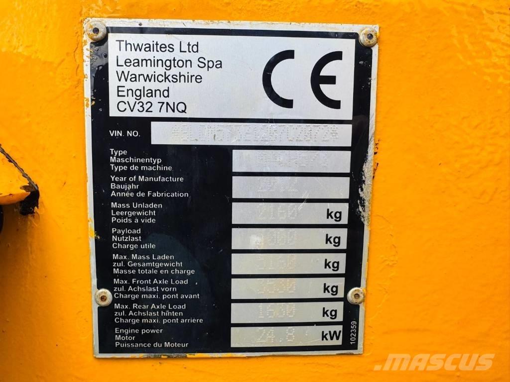 Thwaites MACH 573 Damperi za gradilište