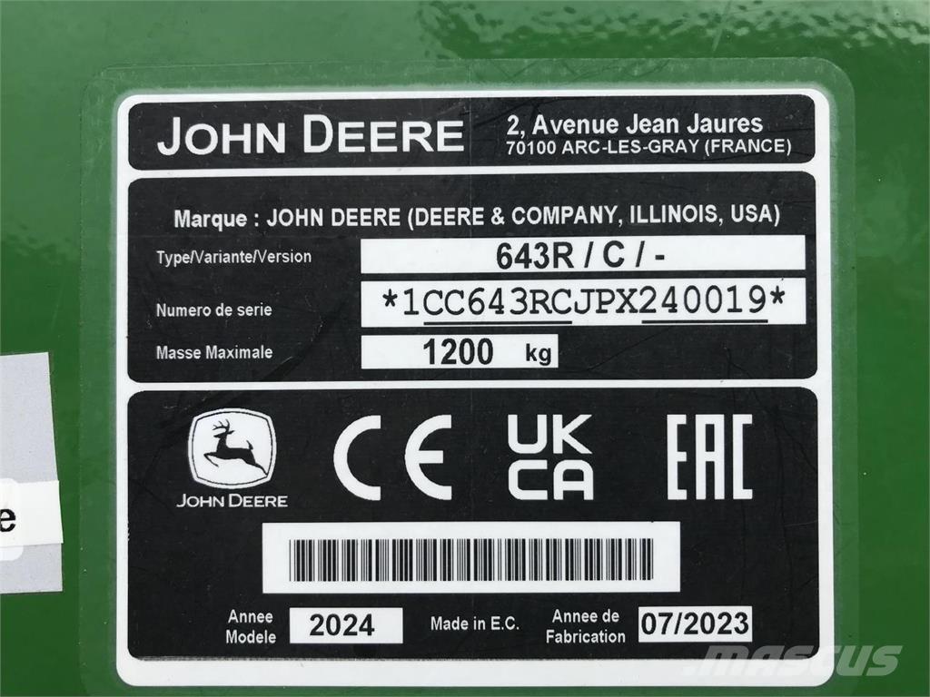 John Deere 6R 110 Traktori