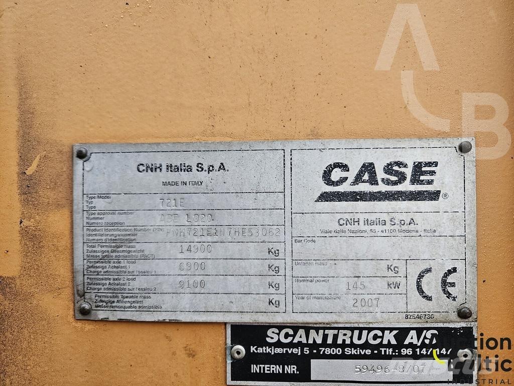 CASE 721 E Utovarivači na točkove