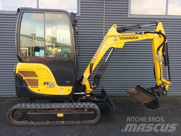 Yanmar sv22 Mini bageri < 7t