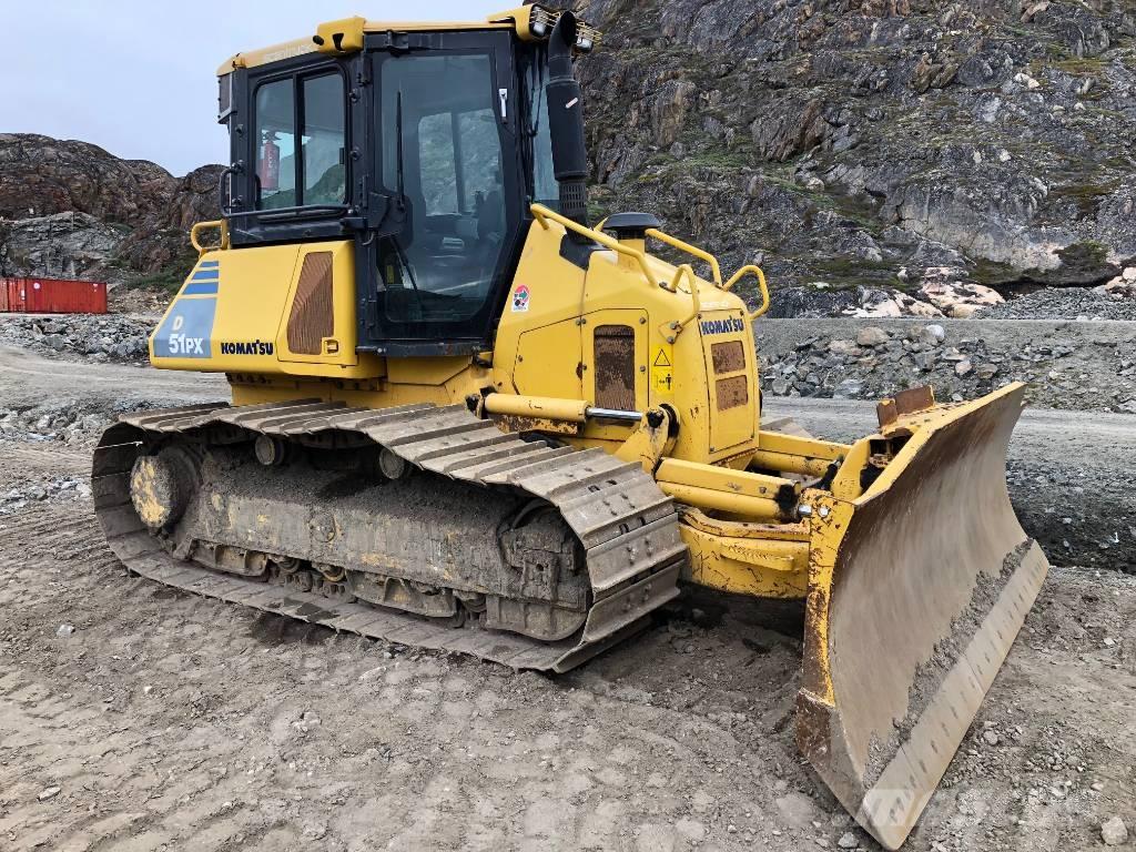 Komatsu D 51 PX-22 Buldožeri guseničari