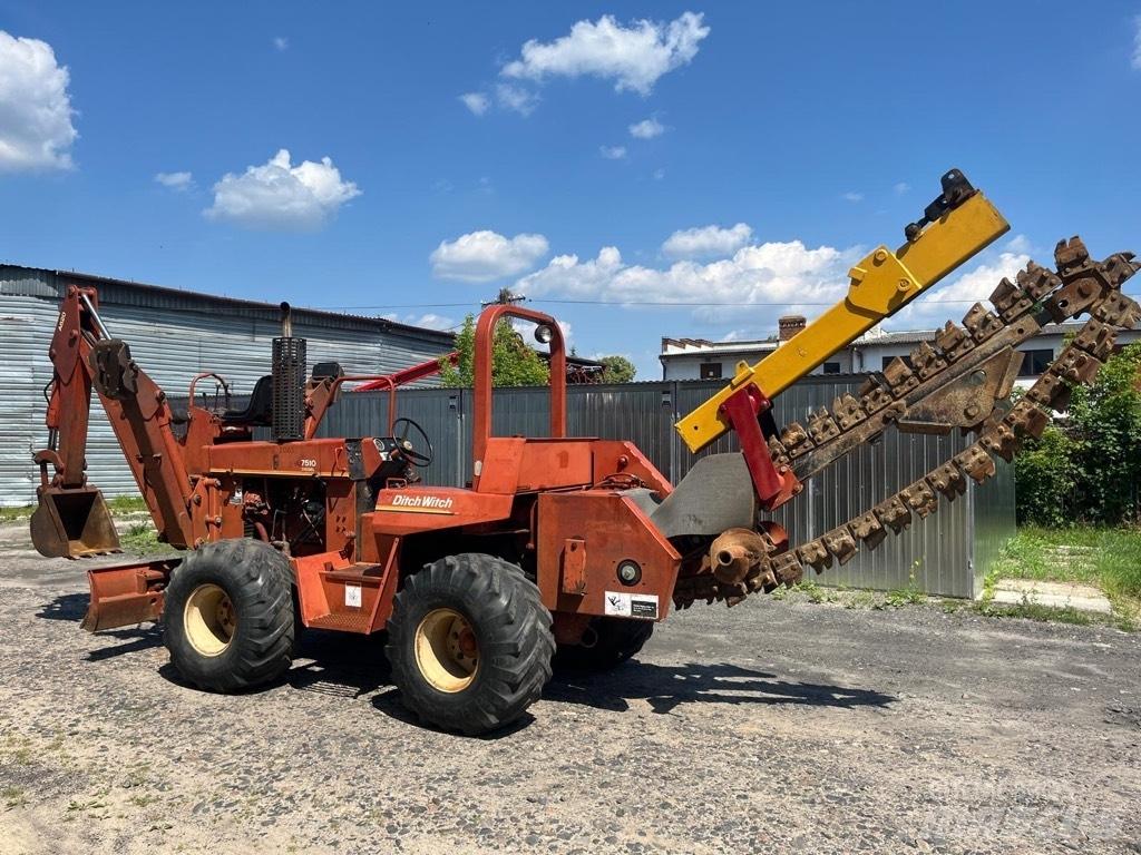 Ditch Witch 7510 Rovokopači freze za kanale Trenčeri
