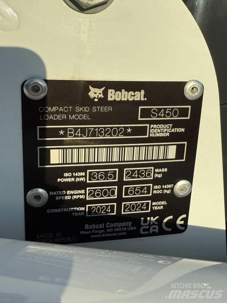 Bobcat S 450 Skid steer mini utovarivači