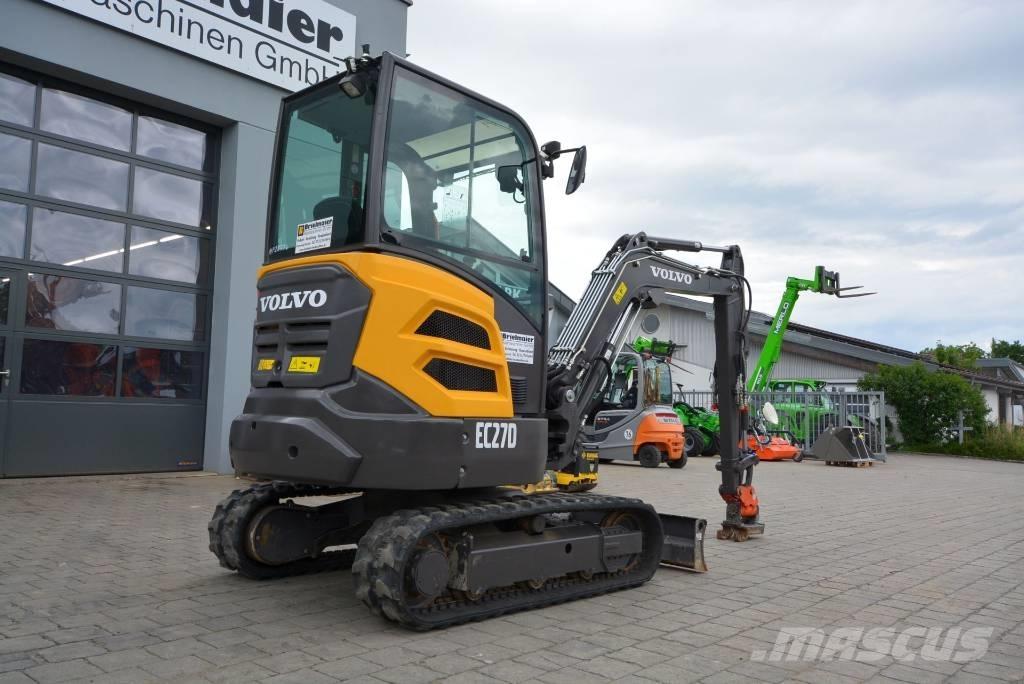 Volvo EC 27 D Mini bageri < 7t