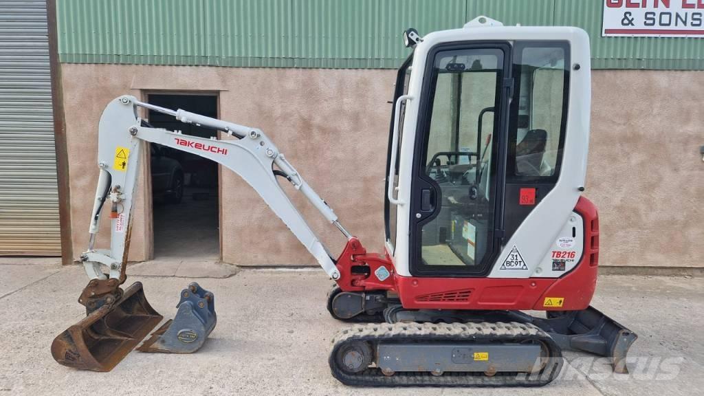 Takeuchi TB 216 A Mini bageri < 7t