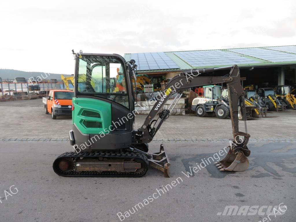 Volvo ECR 25 D Mini bageri < 7t