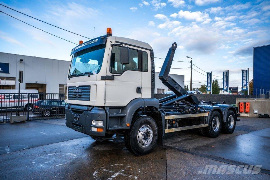 MAN TGA 33.360 BB Rol kiper kamioni sa kukom za podizanje tereta