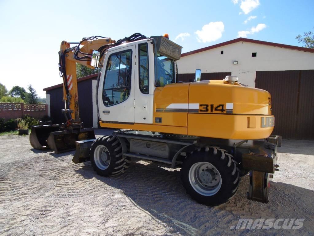 Liebherr A314 Bageri točkaši