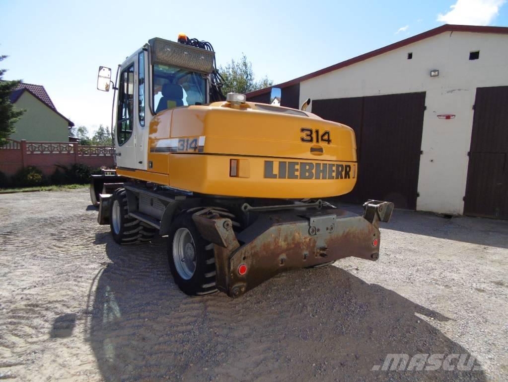 Liebherr A314 Bageri točkaši