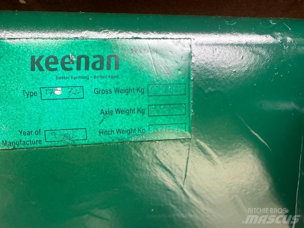Keenan 170 BH Mašine za stočnu hranu sa sopstvenim pogonom
