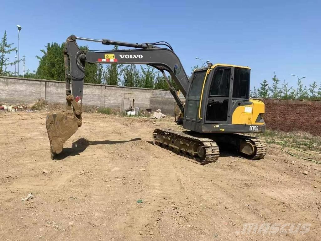 Volvo ec80d Bageri guseničari