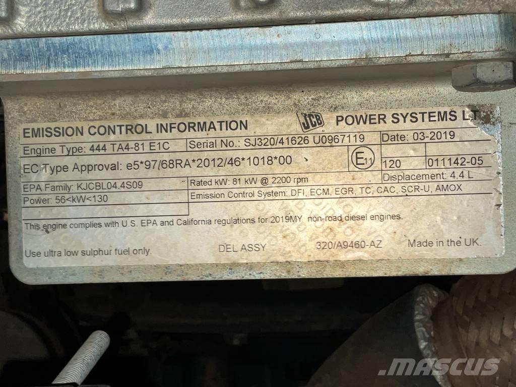 JCB JS 145 LC Bageri guseničari