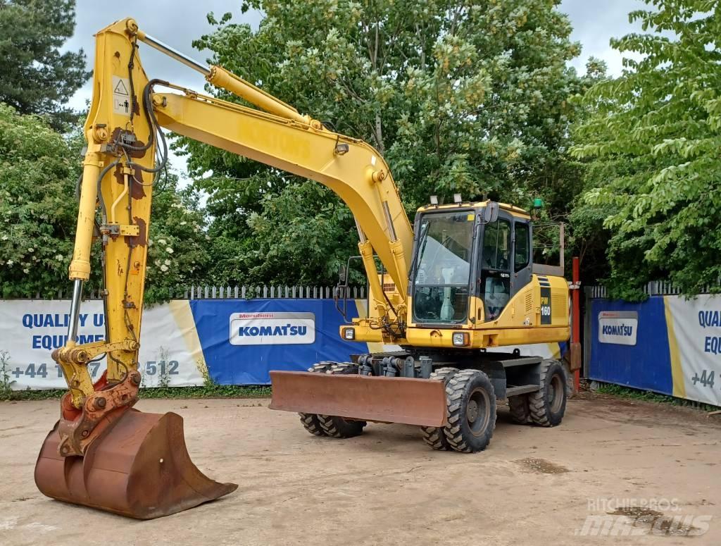 Komatsu PW 160-7 Bageri točkaši