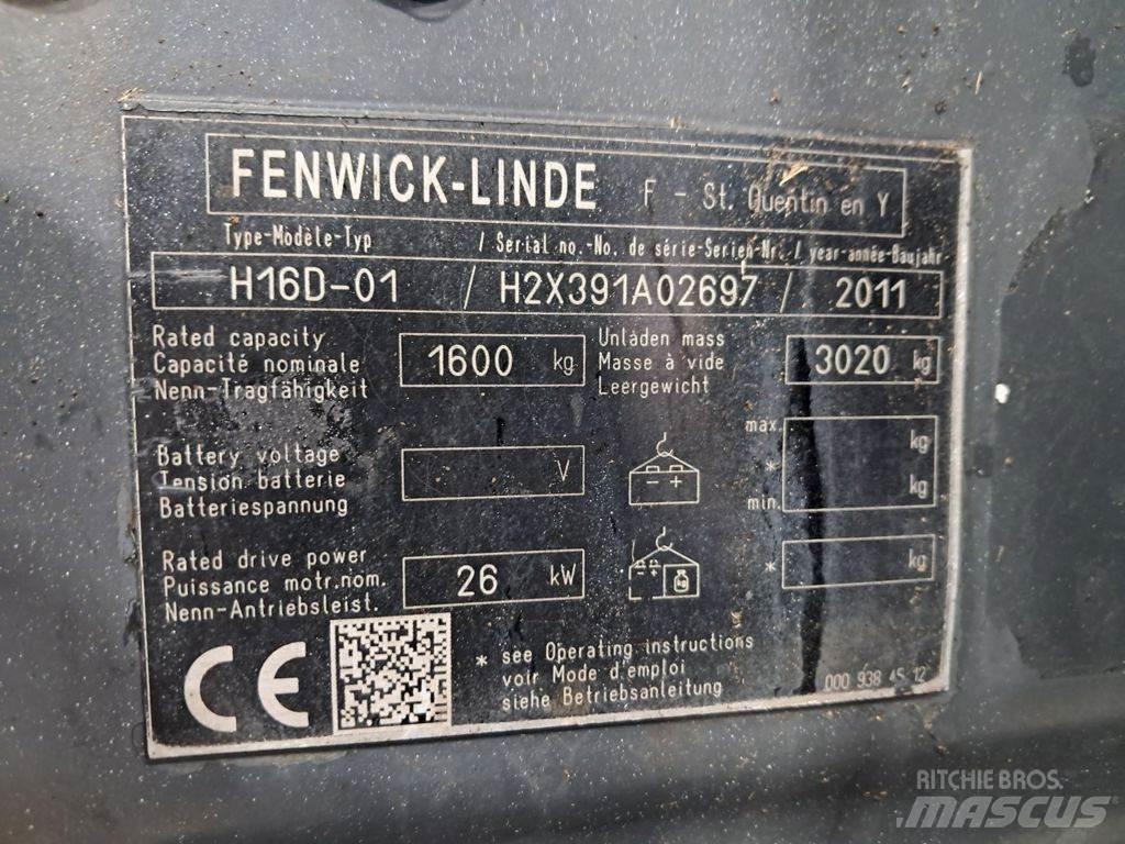 Linde H16D-01 Dizelski viljuškari