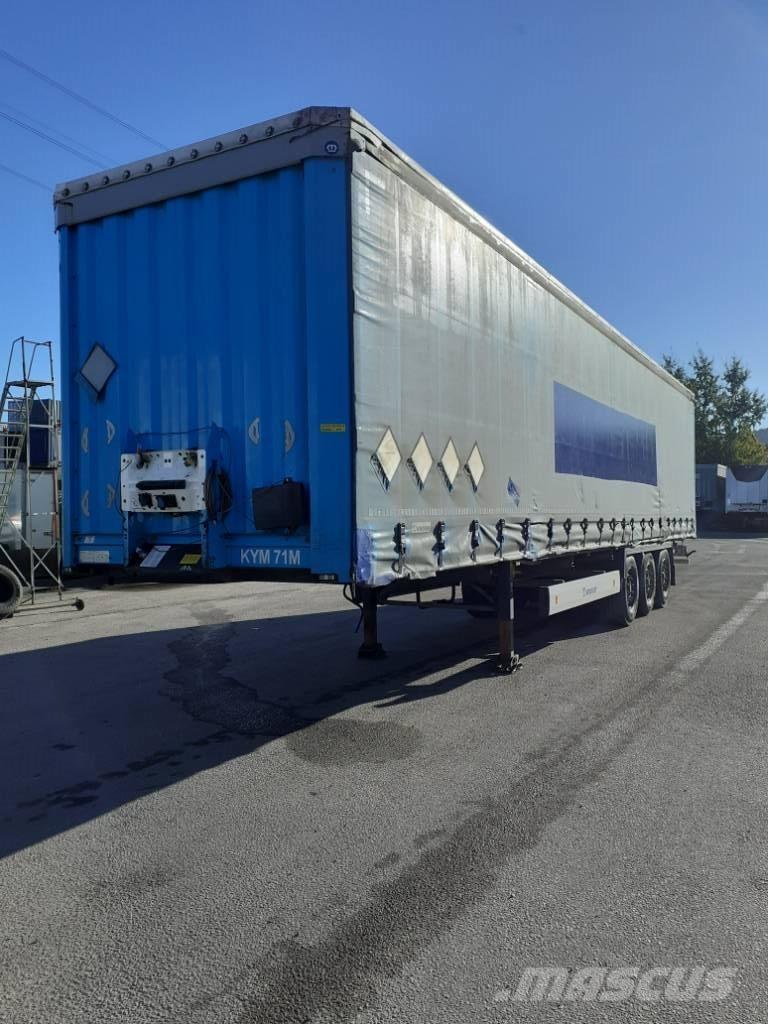 Krone Curtainsider Poluprikolice sa ciradom