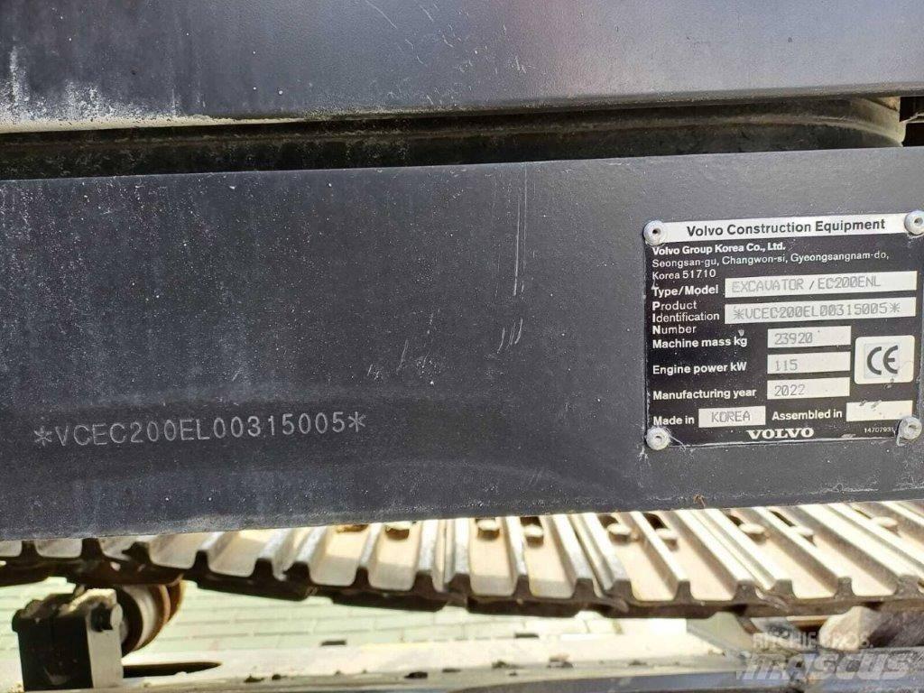 Volvo EC200E NL Bageri guseničari