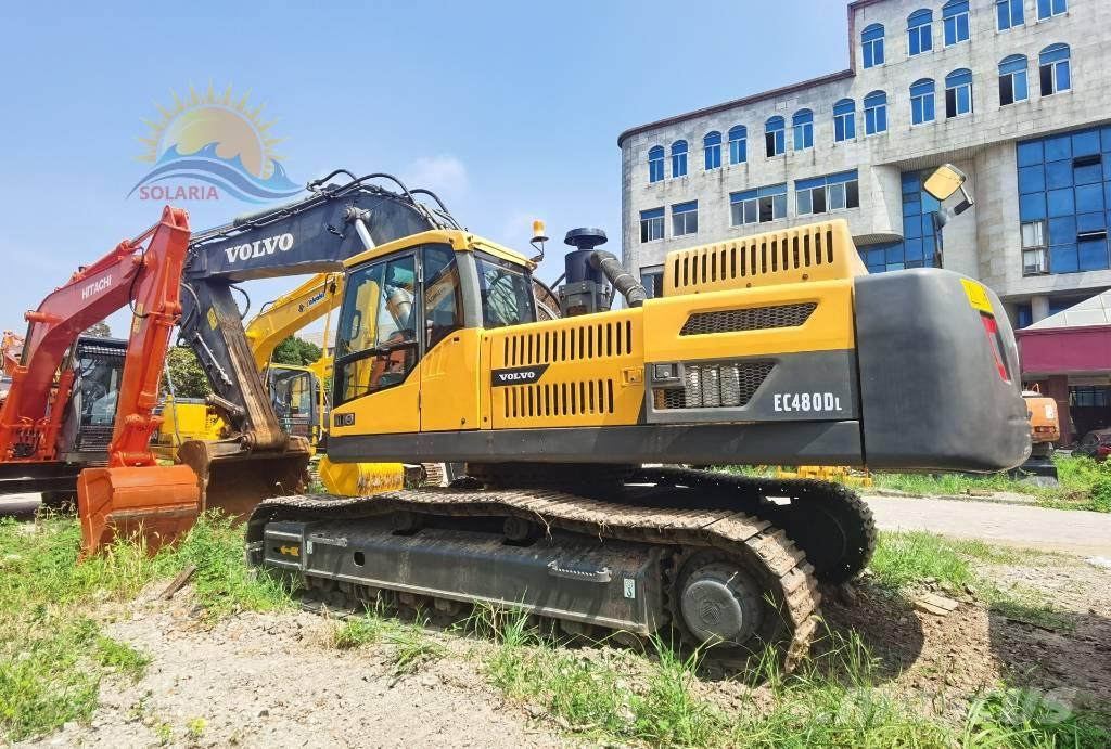 Volvo EC 480 D L Bageri guseničari
